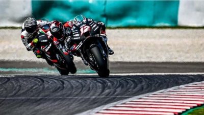 Maverick Vinales Akui Kurang Tenang Sehingga Crash dengan Bagnaia