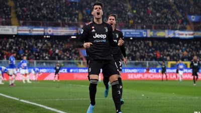Brace Morata Bawa Juventus Taklukan Sampdoria 3-1