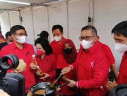 PDIP Gelar Demonstrasi Masak Makanan Tanpa Minyak Goreng di Lenteng Agung