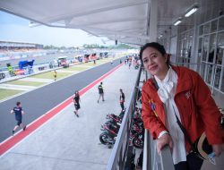 Nonton MotoGP di Mandalika, Puan: Sayang Marquez Tak Bisa Ikut Bertanding