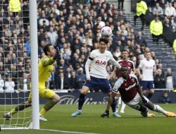 Dwi Gol Son Heung-Min Bawa Tottenham Hajar West Ham 3-1