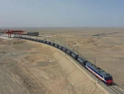 China Luncurkan Kereta Kargo Internasional Pertama