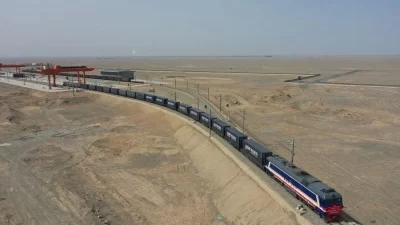 China Luncurkan Kereta Kargo Internasional Pertama