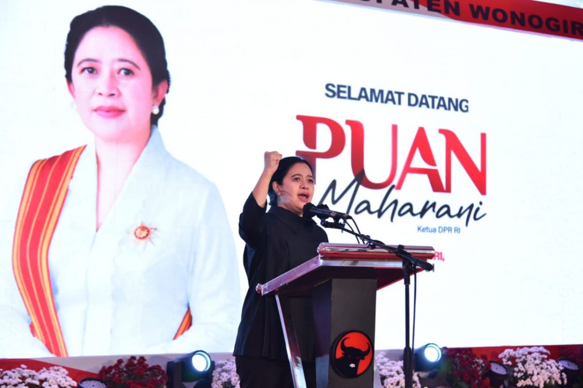 Groundbreaking Kantor DPC PDIP Wonogiri, Puan Ingatkan Seluruh Kader Solid Hadapi Pemilu 2022