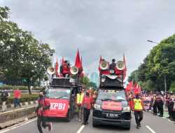 3 Ribu Buruh KSPSI Tangerang ke Jakarta