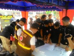 Sejumlah Awak Angkutan Darat, Laut dan Udara Dites Urine