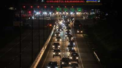 Arus Mudik, Semarang, Kalikangkung, GT Kalikangkung jasa marga