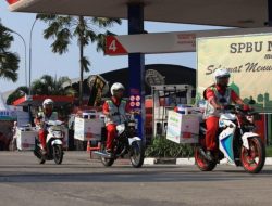 Pertamina Siapkan Armada Motor Pengantar BBM ke Pemudik di Jalur Pantura Kudus