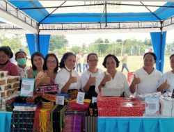 Pelaku UMKM Binaan Bank NTT di Matim Pasarkan Produk Olahan Saat Kunker Gubernur NTT