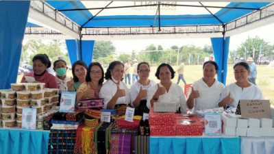 Pelaku UMKM Binaan Bank NTT di Matim Pasarkan Produk Olahan Saat Kunker Gubernur NTT