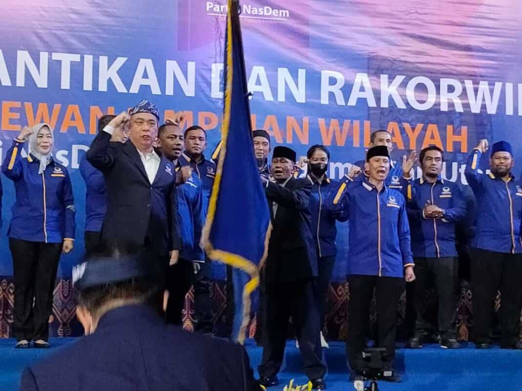 Abdul Hafid Dilantik Jadi Ketua DPW NasDem Kalimantan Utara