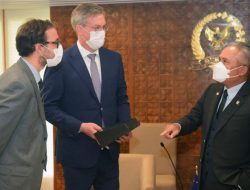 Perkuat Hubungan Bilateral, Hafisz Tohir Terima Kunjungan Dubes Uni Eropa