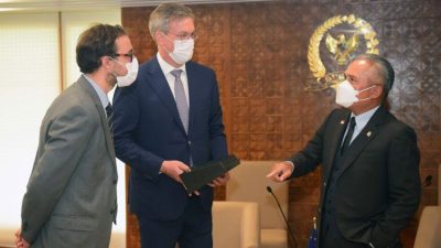 Perkuat Hubungan Bilateral, Hafisz Tohir Terima Kunjungan Dubes Uni Eropa