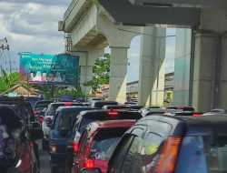 Volume Kendaraan di Jakabaring Mengarah ke Banyuasin Meningkat