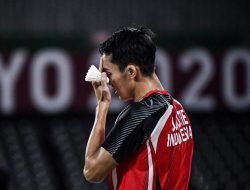Dikalahkan Wakil Malaysia, Jonatan Christie Gagal Bawa Pulang Medali Emas Kejuaraan Asia