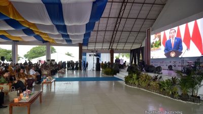 Peluncuran Gernas BBI 2022, Joko Widodo Ajak Masyarakat Belanja Produk dan Wisata Dalam Negeri