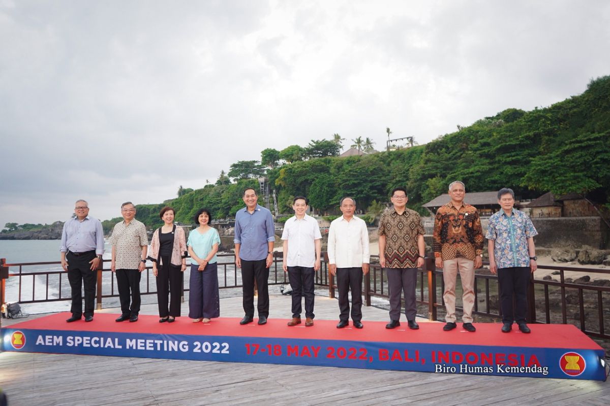 Mendag Lutfi Gelar Pertemuan Khusus Menteri Ekonomi ASEAN di Bali