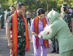 Panglima TNI Jenderal Andika Perkasa Kunker di Makorem 162/WB NTB