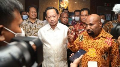Temui Mendagri, Gubernur Papua Dukung Pemekaran