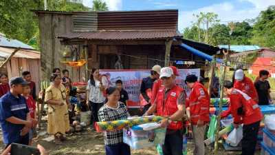 PMI Sulbar Berikan Bantuan Logistik untuk Korban Gempa Mamuju