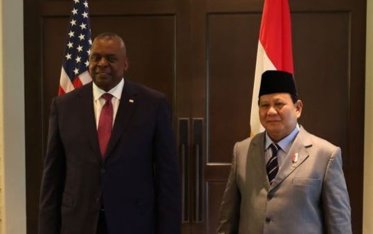 Menhan Prabowo Bahas Pertahanan dengan AS