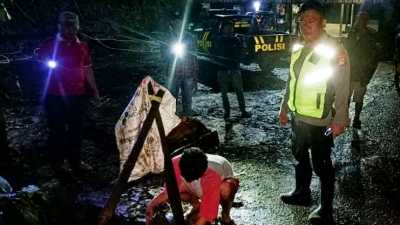 Jalan Utama Cianjur Selatan Kembali Amblas, Bikin Lumpuh Jalur Ekonomi