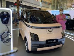 Mobil listrik Wuling EV Mulai Dipasarkan di Indonesia