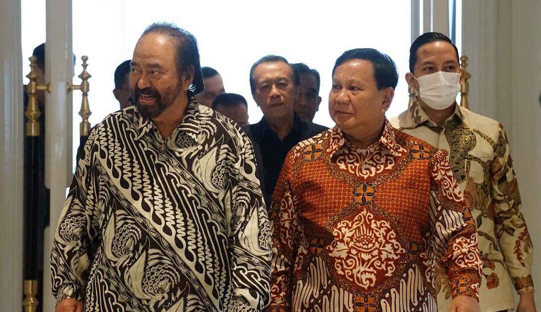 Peluang Koalisi Prabowo-Paloh di Pilpres 2024 Sngat Kecil