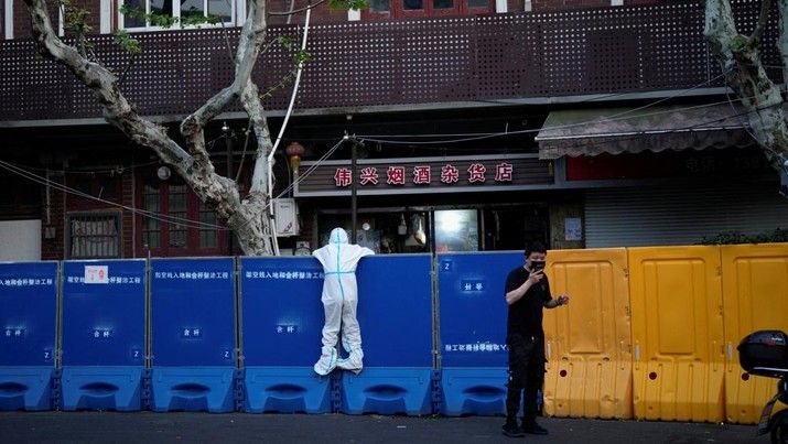 Shanghai Kembali "Lockdown" Setelah Sehari Pembatasan Seluruh Kota Dicabut