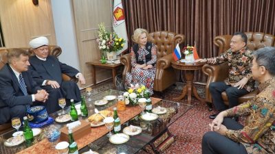 Dasco Terima Kunjungan Dubes dan Ulama Federasi Rusia