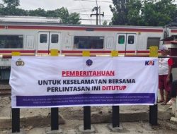 Jelang Libur Nataru, 193 Titik Perlintasan Sebidang Ditutup KAI