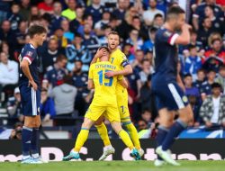 Hajar Skotlandia, Ukraina Buka Peluang Lolos Piala Dunia