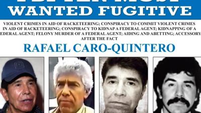 Meksiko Cokok Gembong Narkoba Terbesar Rafael Caro Quintero