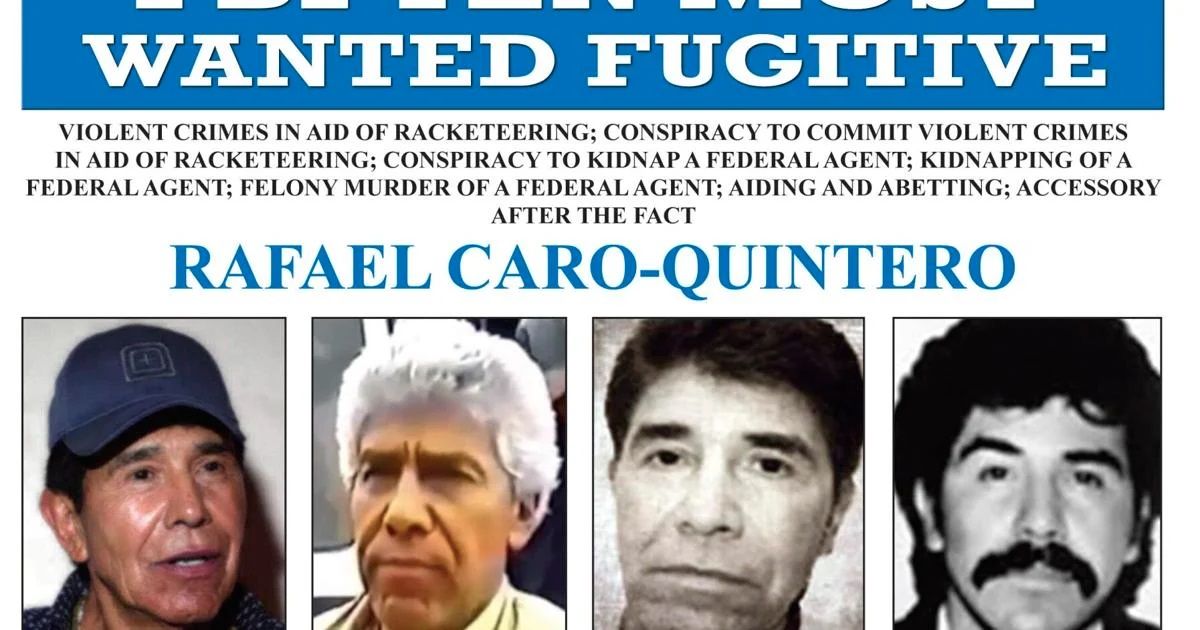 Meksiko Cokok Gembong Narkoba Terbesar Rafael Caro Quintero