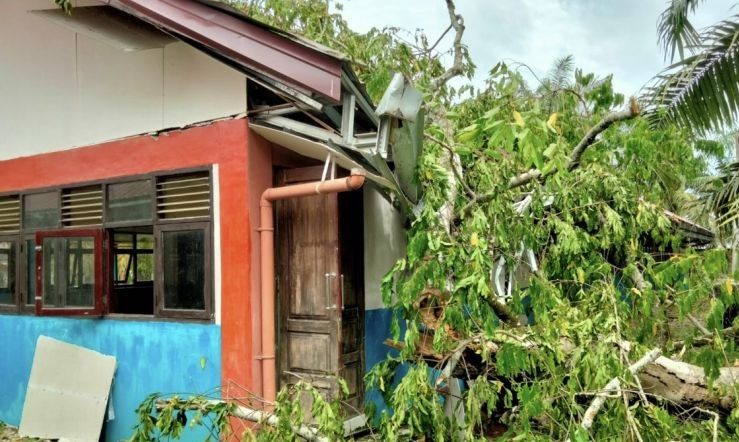 Sepuluh Unit Rumah di Nagan Raya Rusak Diterjang Angin