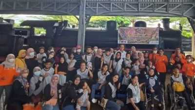 Peringati HAN, KAI Bawa Anak-anak ke Museum Ambarawa