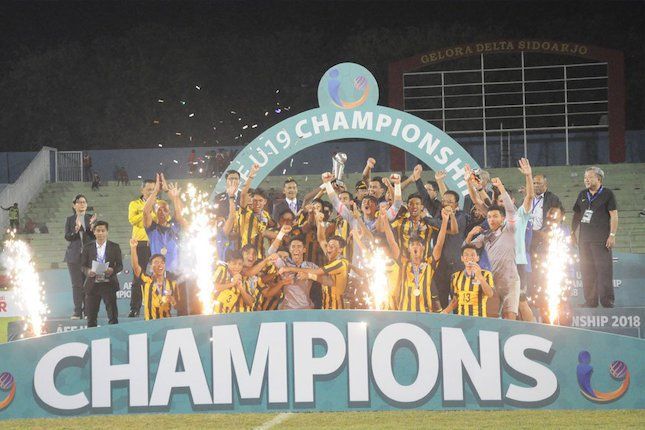 PIALA AFF U-19 - Kalahkan Laos 2-0 di Final, Malaysia Juara 