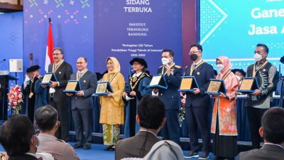102 Tahun Pendidikan Tinggi Teknik Indonesia, Hetifah Raih Penghargaan Ganesa Wirya Jasa Adiutama dari ITB