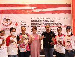 Galang Solidaritas Warga, Komunitas Jokpro 2024 DKI Jakarta Gandeng PMI Gelar Donor Darah