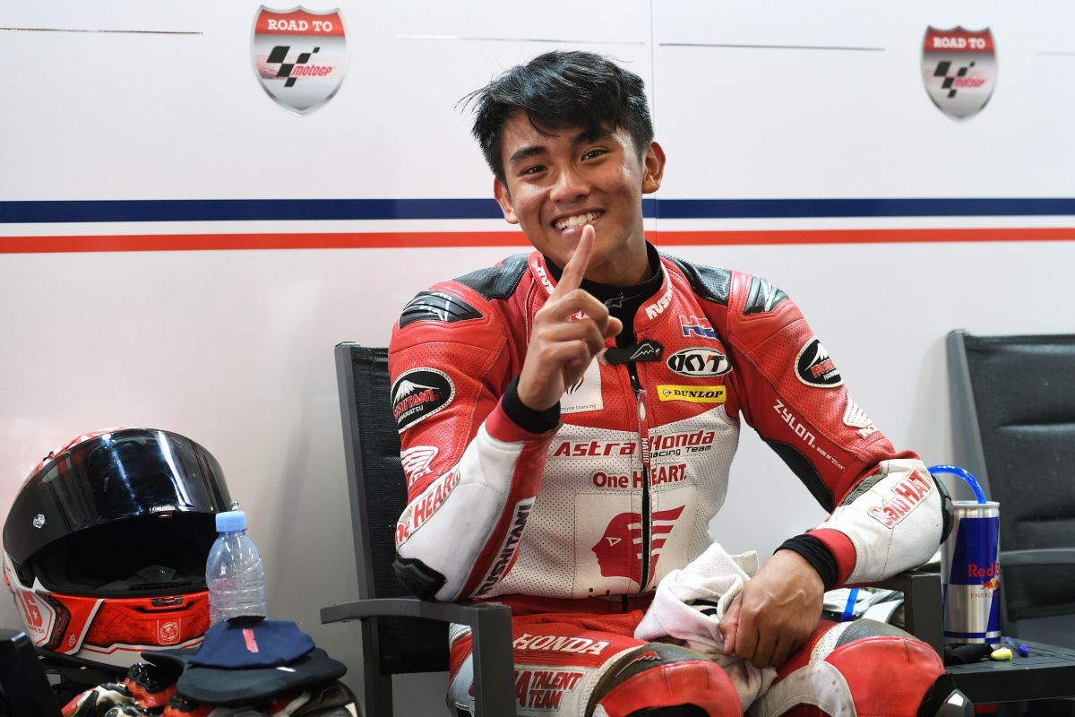 MOTO2 -- Kecewa di Balapan Penutup, Mario Aji Bertekad Bangkit di 2024