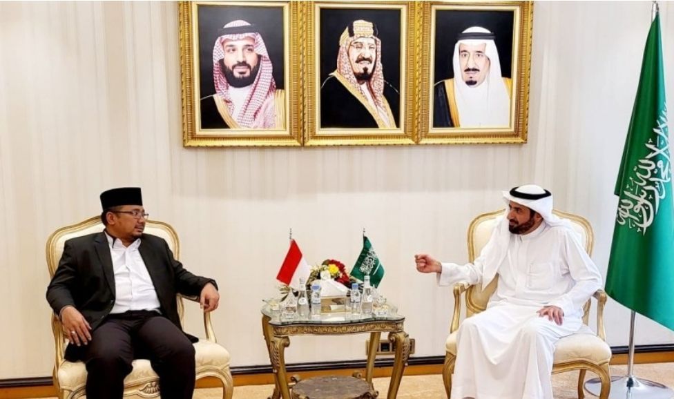 Yaqut Bertemu Menteri Saudi Bahas Persiapan Awal Haji 2023