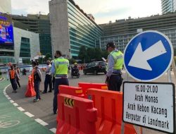 Dishub DKI Bakal Terapkan Rekayasa Lalin di Kawasan Sudirman-MH Thamrin Pada Malam Tahun Baru 2024