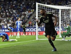 Benzema bawa Madrid tundukkan Espanyol 3-1 di kandangnya