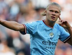 LIGA INGGRIS – Manchester City Vs Brighton 3-1, Erling Haaland Borong Dua Gol