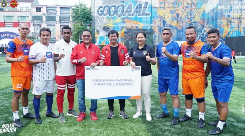 Timnas U-16 Kembali Terima Bonus Rp1 Miliar dari BRI