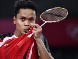 BULU TANGKIS — Singkirkan Wakil Taiwan, Ginting Susul Jonatan ke Semifinal Hong Kong Open