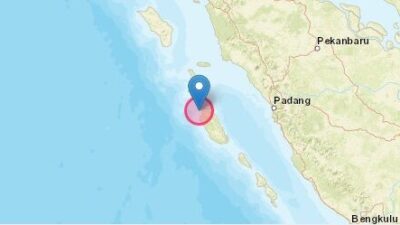 Gempa Magnitudo 5,2 Melanda Mentawai
