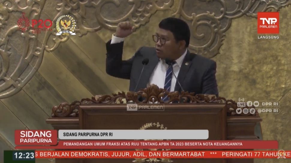 Demokrat Ingatkan Pemerintah Soal Kenaikan Gaji PNS Dalam Paripurna DPR