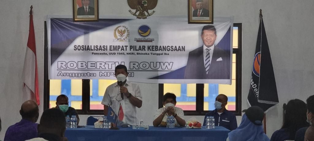 Roberth Rouw Ajak Masyarakat Papua Kokohkan Fondasi Bangsa