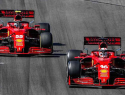FORMULA 1 – Leclerc dan Sainz Bawa Ferrari Finis 1-2 di Sesi Latihan Bebas Kedua GP Belanda